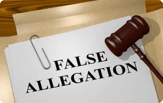 Involving False Allegations Cases